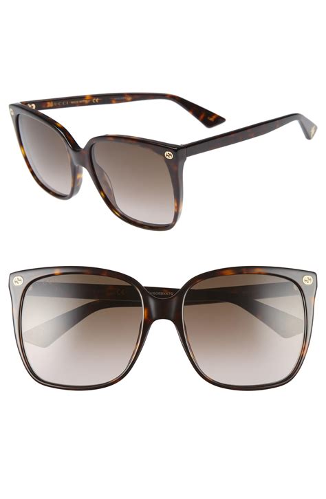 gucci lightness square sunglasses|gucci brown square ladies sunglasses.